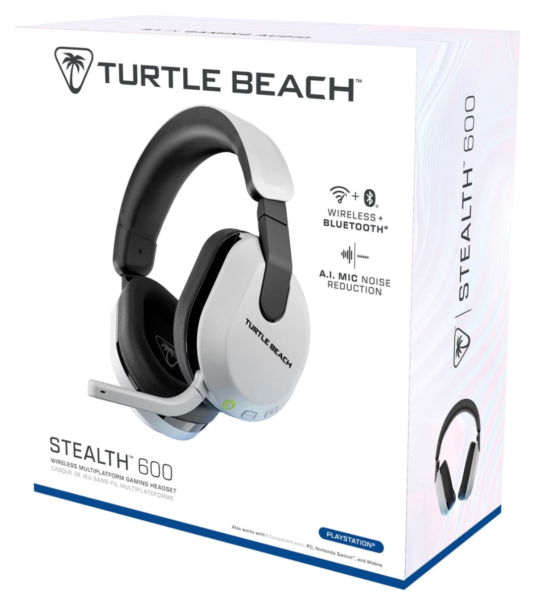 Turtle Beach Stealth 600 Gen 3 Wireless Headset – PlayStation – White