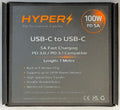 HyperVolt 100W USB-C to USB-C Fast Charging Cable (1M / 2M)